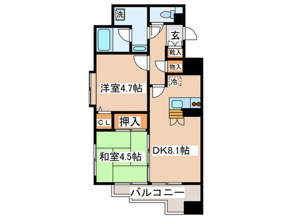 ウィンベルコ－ラス聖蹟桜ヶ丘の物件間取画像